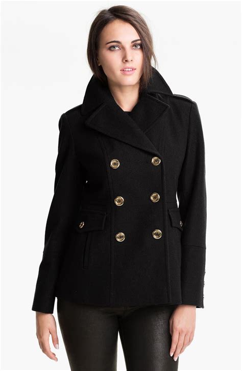 michael kors peacoat nordstrom rack|michael kors puffer coat.